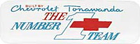 Tonawanda Number 1 Team Decal 1967-1974 Camaro