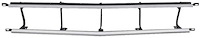 2785703 Grill Surround and Molding Assembly 1968 Plymouth Sport Satellite, GTX;