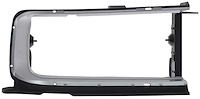 2786362 Grill Extension Bezel 1968-69 Charger; with Brackets; Silver; Passenger Side