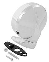 2802869 Outer Door Mirror 1966-74 Dodge, Plymouth, A & B Body; Round; Passenger Side