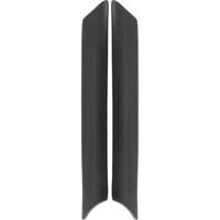 3598701 Windshield Pillar Pads 1967-68 Ford Mustang; Black