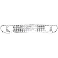 Front Grille Only 1963 Full Size Chevrolet