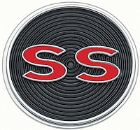 3843986 Floor Console Emblem 1964 Impala SS