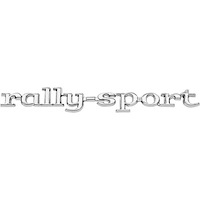 "Rally Sport" Front Fender Emblem 1968 Camaro