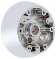 Steering Wheel Hub Adapter Fits Select 1969-1976 GM Models [Chrome]