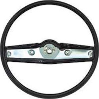 Steering Wheel Fits Select 1969-1970 GM Models with Standard Interior [Black]