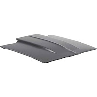 3949708 2 in. Cowl Induction Steel Hood for 1967-1969 Chevy Camaro