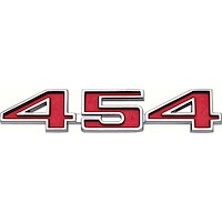 Front Fender Emblem 1970-1974 Chevy Chevelle 454