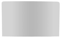 42006V Back Glass 1971-73 Mustang; Fastback; Smoke Gray Tint