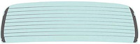 42006X Back Glass 1971-73 Ford Mustang/Mercury Cougar; Coupe; With Heat Defroster; Light Green Tint