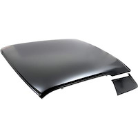 50202D Roof Panel-1964-66 Mustang; Coupe; with Separate Sail Panels; EDP Coated