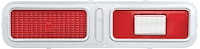 Standard Tail Lamp Lens 1973-1974 Chevy Nova - Left