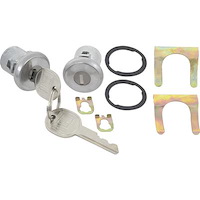 609833A Door Lock Cylinder Set for 1961-1987 Buick, Cadillac, Chevy, GMC, Pontiac, Oldsmobile Models