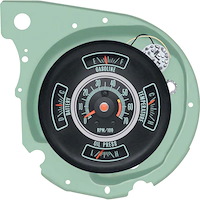 6491313 Tachometer Dash Gauge Cluster 1969 Chevy Chevelle, 5500 RPM Redline