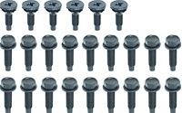 748613 Door Hinge Hardware Set for 1967 Chevy Camaro, Pontiac Firebird [24-Piece]