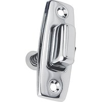 Buck Seat Release Button and Bezel Assembly, Chrome, Left/Driver and Right/Passenger for 1967-1968 Chevelle, Malibu, El Camino