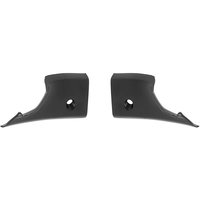 Rear Window Headliner Trim Lower Corners, 1968-1972 Two-Door Hardtop, 1969-1971 Two-Door Sedan, Black for 1968-1972 Chevelle