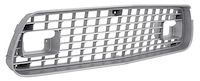8200U 1974 Ford Mustang II; Front Grill; Silver