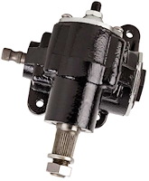 8270149A GM 140 Steering Gear Box; Vega Style; Manual: 20:1 Ratio; 5 Turns Lock-To-Lock; Black