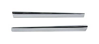 8390AB Front Grille Bar Set-1964-65 Ford Mustang; Without Fog Lamps