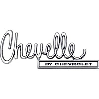"Chevelle By Chevrolet" Trunk Emblem 1970 Chevelle