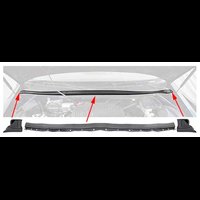 881137 Hood to Cowl Seal and Outer Hood Corner Seals; 1991-96 Impala, Caprice, GM Full Size; 3 Piece Set