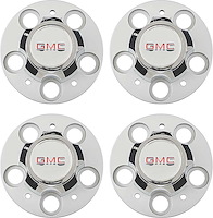 Rally Wheel Cap Set 1974-1991 GMC Pickup/Jimmy, Chevy Suburban, With GMC Logo
