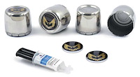 881181 Wheel Center Cap & Emblem Kit for 1977-81 Pontiac Firebird