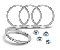 Stainless Steel Trim Ring Kit 1970-75 Camaro Z28/Chevelle SS