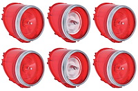 881262 Tail Lamp Lens and Back Up Lamp Lens Set for 1965 Chevy Impala<li>