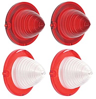 881291 Tail Lamp and Back-up Lamp Lens Set Of 4 1961 Bel Air and Biscayne