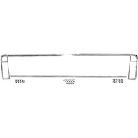 886972A 1969-72 Chevrolet, GMC Fleetside; Tailgate Molding Set; 6 Piece Set; With Lower Molding; Stock Tailgate Handle