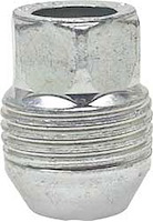 Metric Lug Nut 12mm x 1.50mm with External Threads for Plastic Cap - 1" tall