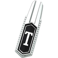 9616679 1971-74 Oldsmobile Toronado, Roof Pillar Emblem, Each