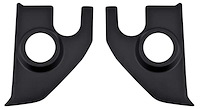 A5100105 Interior Kick Panels for 1967-1972 Chevrolet, GMC Truck, Suburban [With 6 in. Speaker Holes, Black, Pair]