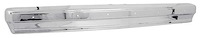 B1369 1980-90 Chevrolet/Pontiac; Rear Bumper; Chrome; Without Pad Holes; Impala / Caprice / Parisienne