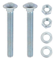 B1432 1955-70 Impala, Full Size; Fuel Tank Mounting Strap Hardware Set; 6-Pieces