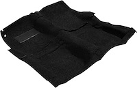 B3020B01 Molded Loop Carpet Set With Mass Backing 1965-70 Impala/Full Size 2-Door With Automatic Black