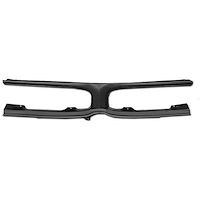 BP1098G Grill Header Panel; 1966 Tempest, Lemans, GTO