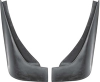 C15244 1970-73 Chevrolet Camaro; Front Spoiler Side Extensions; Standard; Aftermarket RH and LH; Pair; Except RS