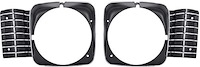 C1671 Headlamp Bezels for 1969-1972 Chevy Nova