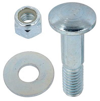 C953692 1967-76 GM; Convertible Top Pilot Bolt with Washer and Nut; Various Models