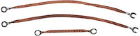 CA67GS81 1967-68 Camaro, 1967-69 Firebird; Ground Strap Set; Engine, Subframe; 8 Cylinder; 3 Piece Set