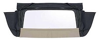 CD1017231 1965-70 Impala/GM B-Body Convertible; Rear Window Only; Plastic; Pinpoint Vinyl; Beige