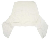 CD1018121 1971-76 GM B-Body Convertible; Top Only; Pinpoint Vinyl; White