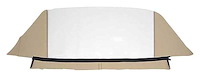 CD1025205 1961-64 GM B-Body Convertible; Rear Window Only; Plastic; Vinyl; Tan