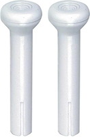 CLK810 1968-91 GM; Door Lock Knobs; Standard Interior; Smooth Design; Off White; Pair