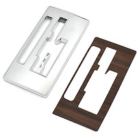 CP1601G 1968 Pontiac GTO, LeMans, Tempest; Automatic Transmission; Dual Gate Shifter; Complete Top Plate; Woodgrain