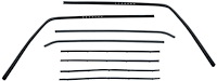 CR1111 Glass Run and Window Felt Anti-Rattle Set for 1981-1991 Chevy/GMC Trucks