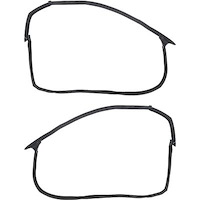 CR3037 Door Frame Weatherstrip Set for 1993-2002 Chevy Camaro, Pontiac Firebird Coupe without T-Tops